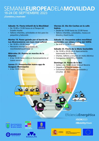 Sagulpa se une, un año más, a la Semana Europea de la Movilidad