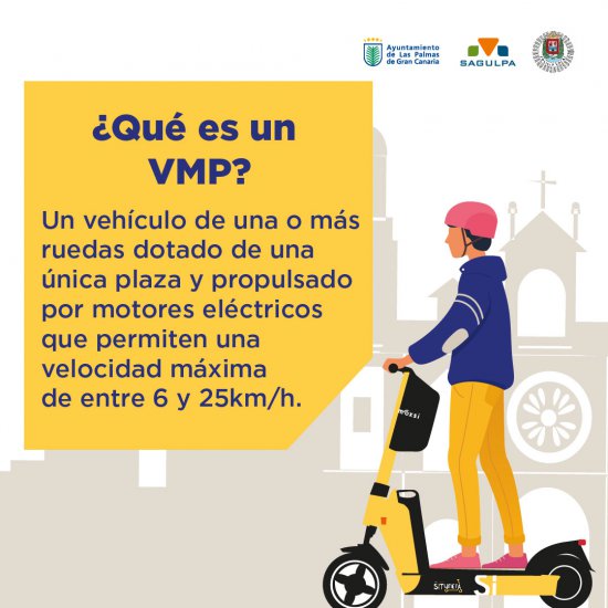 SAGULPA participa en campaña sobre las normas de uso de los VMP de la Concejalía de Movilidad