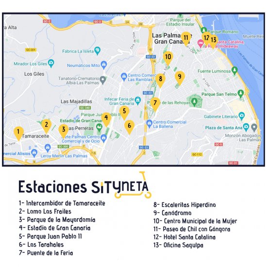 La Sítyneta comienza a rodar por Las Palmas de Gran Canaria